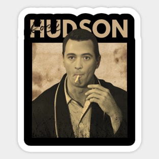 Rock Hudson / Classic Style Sticker